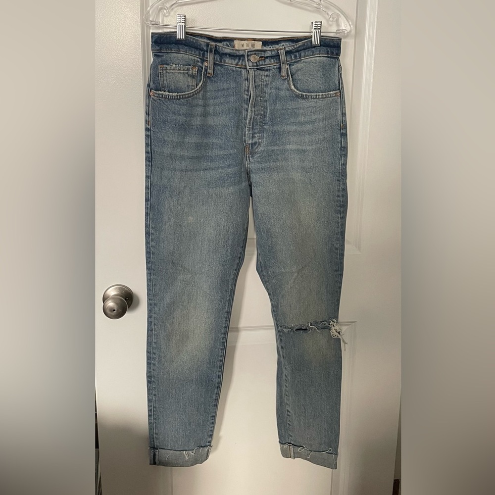 WE THE FREE BLUE DENIM (FREE PEOPLE) - SIZE 28!